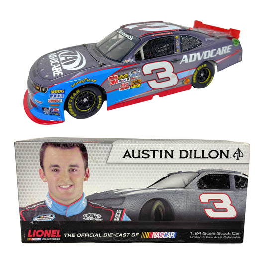 Lionel Nascar #3 Austin Dillon Advocare 2013 Camaro Color Chrome 1:24 Diecast