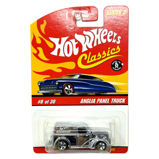 Hot Wheels Classics Series 2 Anglia Panel Truck Spectraflame 1:64 Diecast Chrome