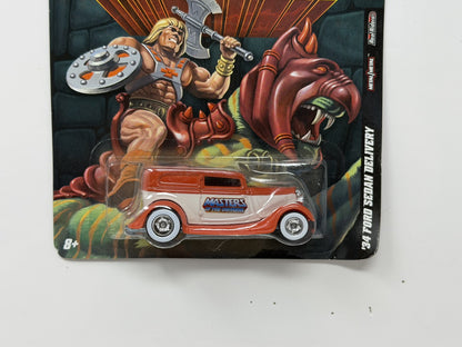 Hot Wheels Masters of the Universe Ford Sedan Delivery 1:64 Diecast Real Rider