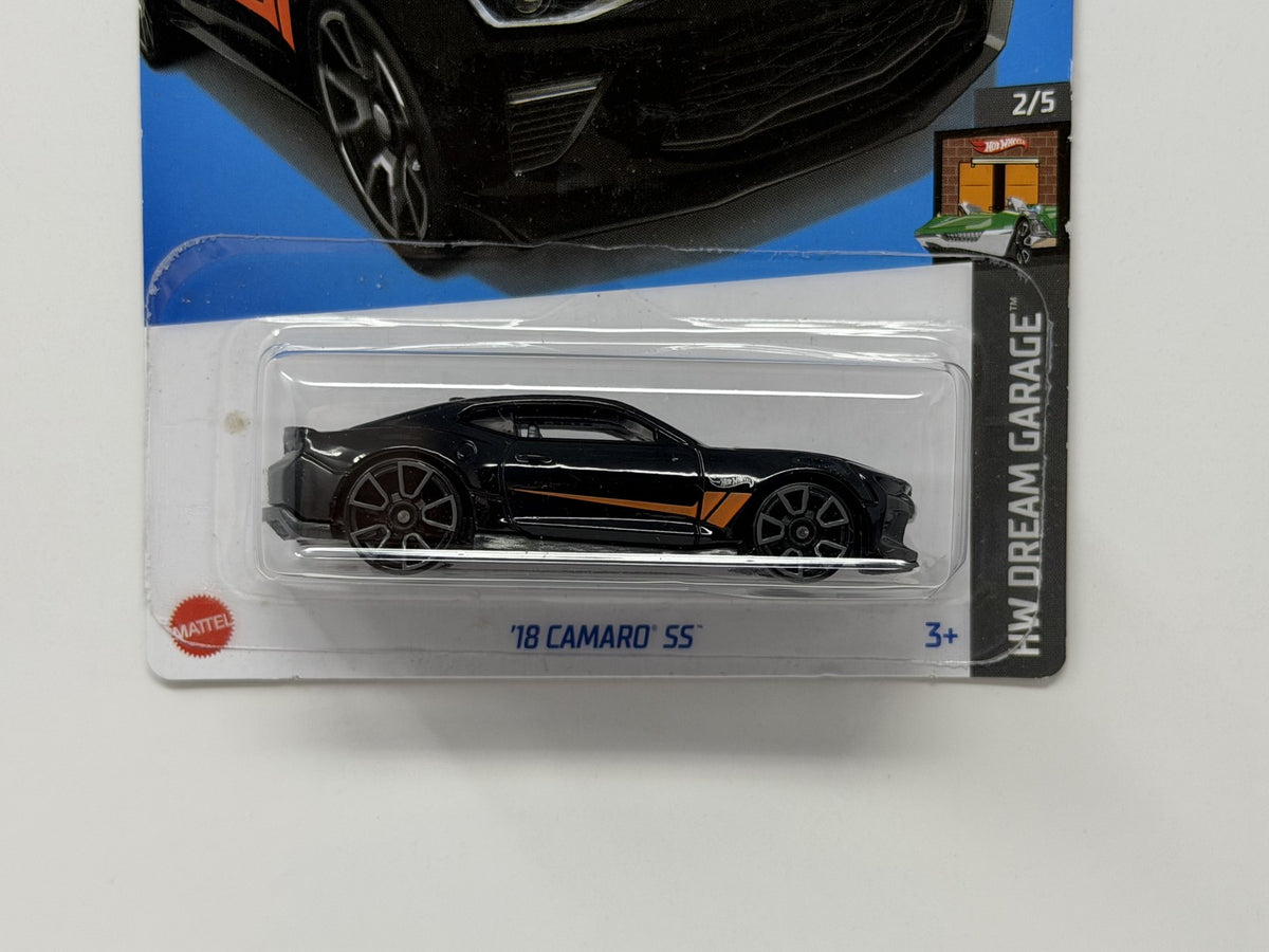 Hot Wheels HW Dream Garage 2018 Chevrolet Camaro SS 1:64 Diecast Black