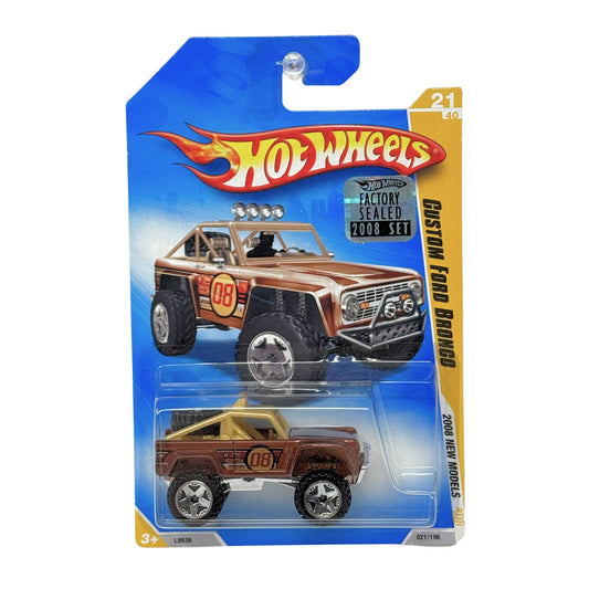 Hot Wheels New Models Custom Ford Bronco 1:64 Diecast Factory Sealed
