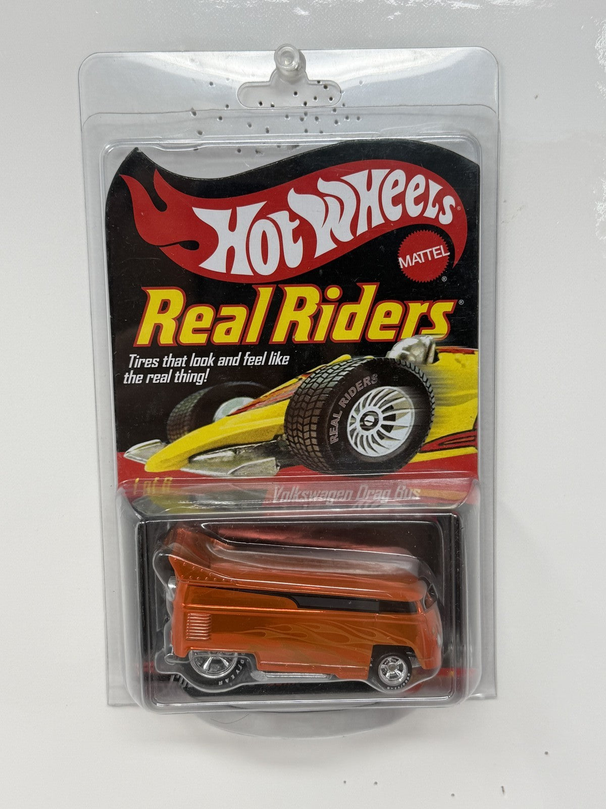 Hot Wheels Real Riders Series 6 Volkswagen Drag Bus 1:64 Diecast 9287/11000