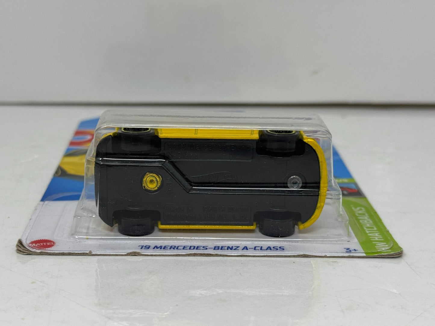 Hot Wheels Hatchbacks 2019 Mercedes-Benz A-Class 1:64 Diecast Yellow