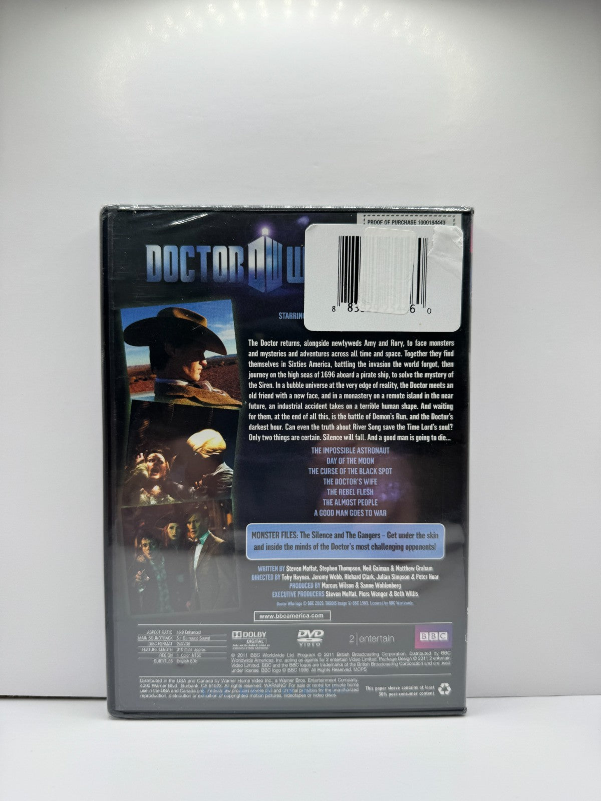 Doctor Who Season 6 Part One (DVD) TV Series Sci-Fi New and Sealed!!!