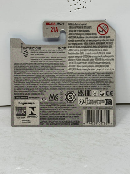 Hot Wheels Super Treasure Hunt Renault Sport R.S. 01 1:64 Diecast Short Card