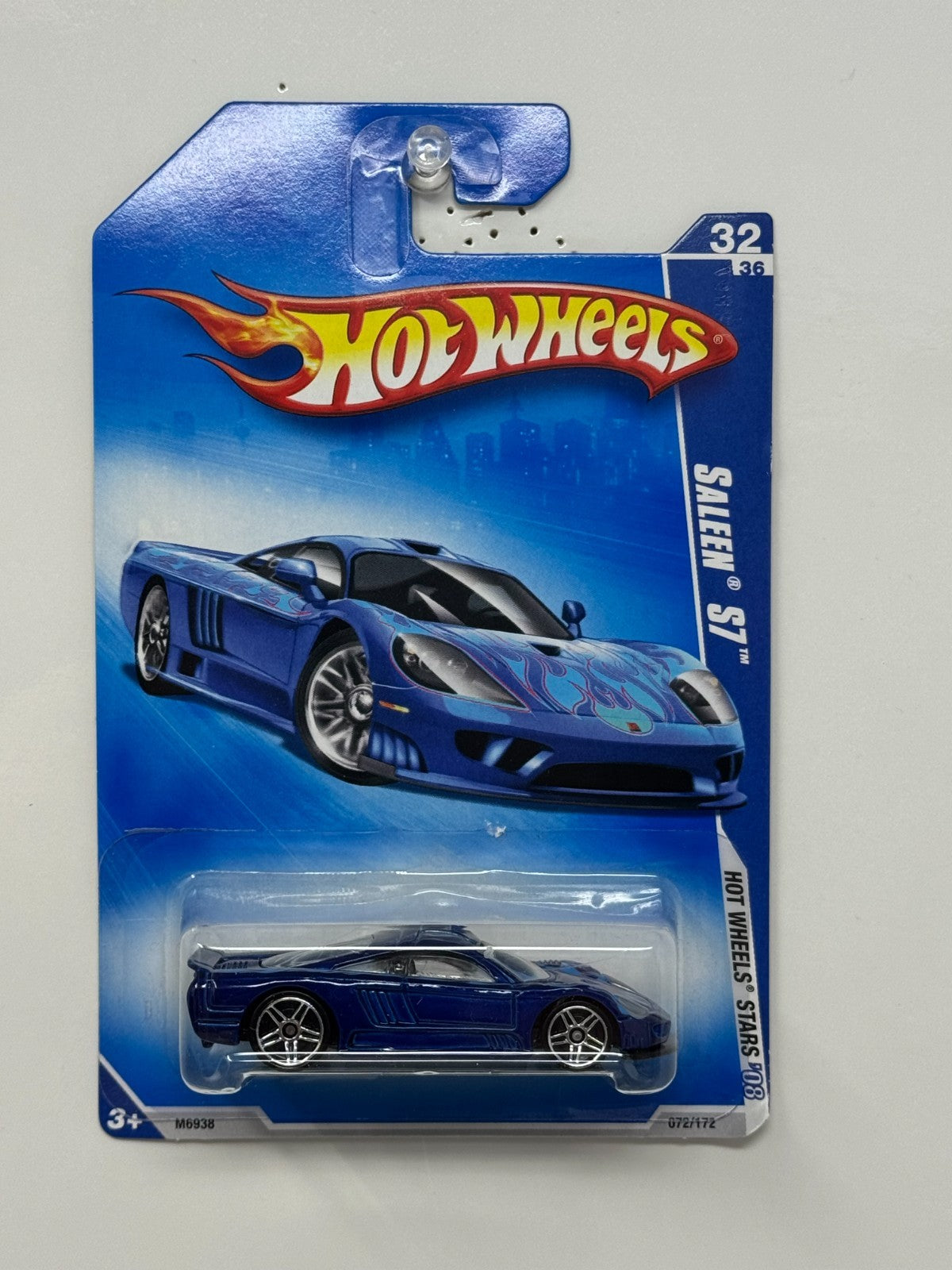 Hot Wheels Stars Saleen S7 1:64 Diecast Blue