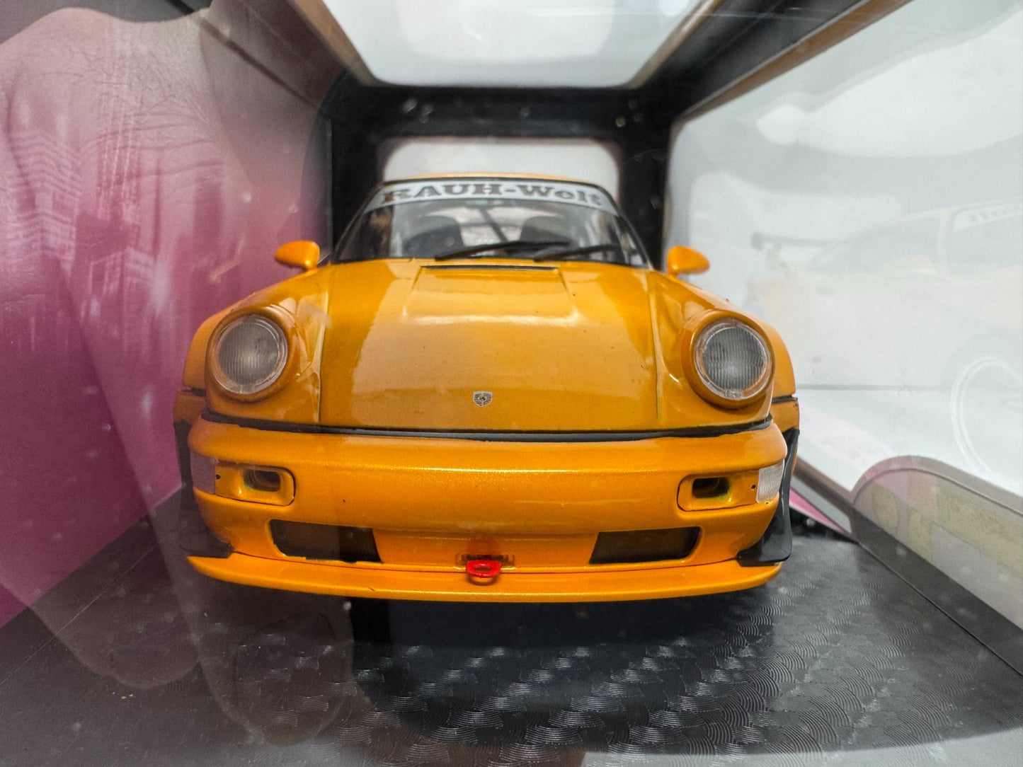 Jada Pink Slips Porsche 911 RWB Body Kit Orange 1:18 Diecast