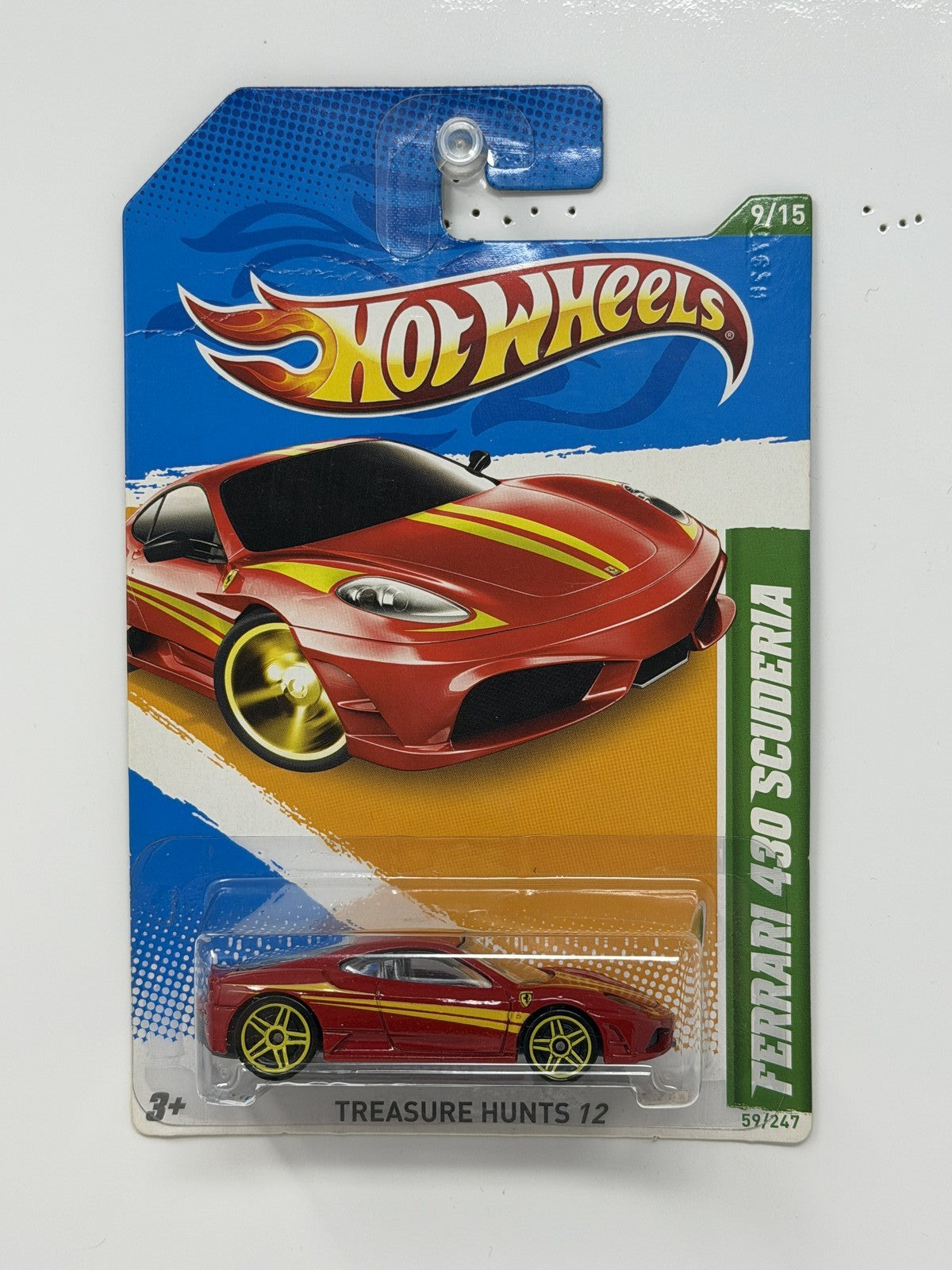 Hot Wheels Treasure Hunt Ferrari 430 Scuderia 1:64 Diecast Red