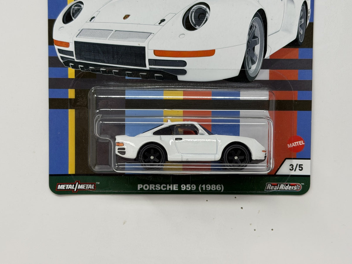 Hot Wheels Premium Deutschland Design 1986 Porsche 959 1:64 Diecast