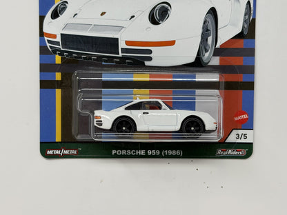 Hot Wheels Premium Deutschland Design 1986 Porsche 959 1:64 Diecast