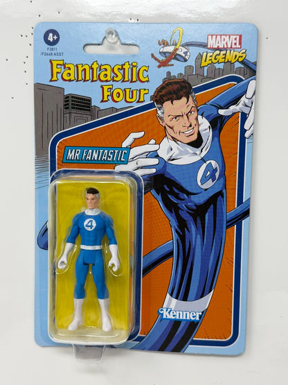 Marvel Legends Retro Kenner 3.75" Mr Fantastic Figure Fantastic Four