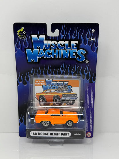 Muscle Machines 1968 Dodge Hemi Dart 1:64 Diecast