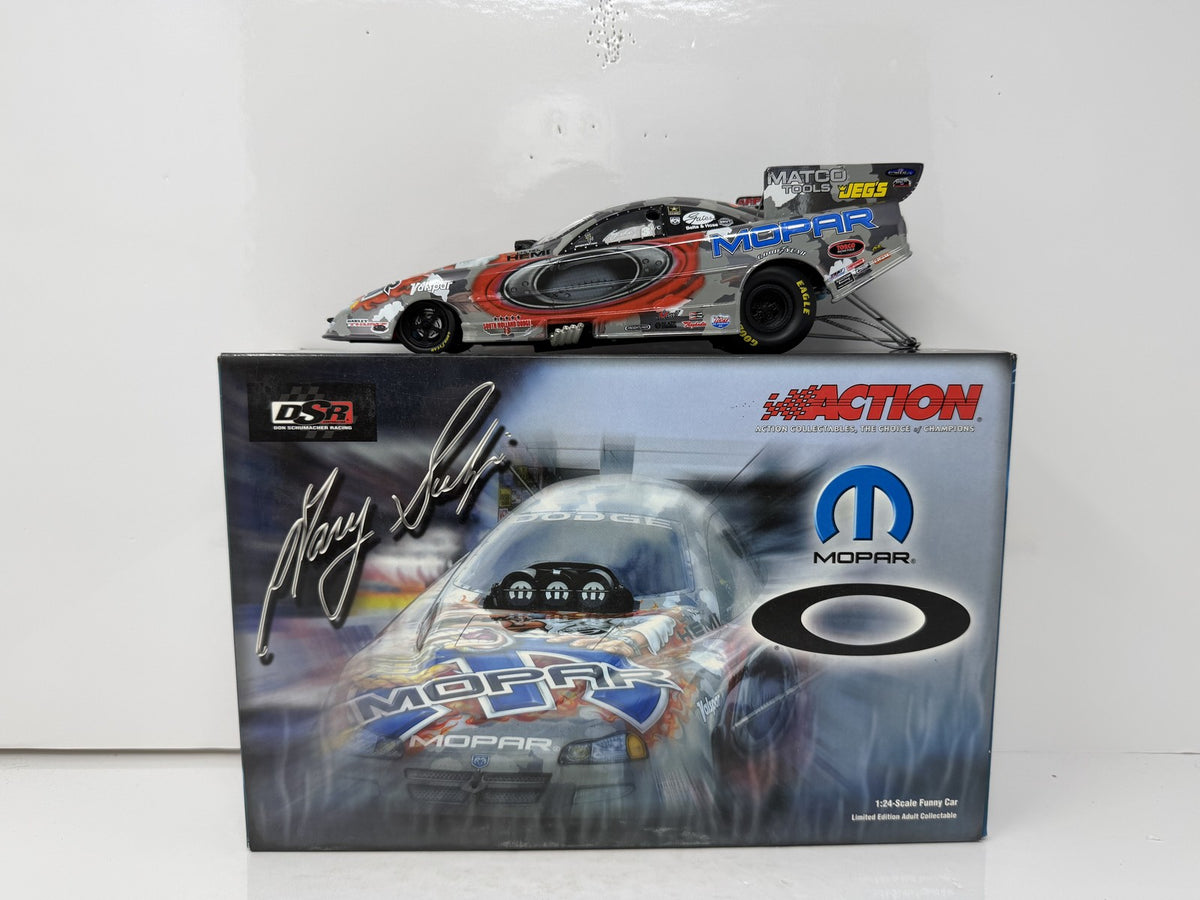 Action NHRA Gary Scelzi Oakley 2005 Dodge Stratus Color Chrome 1:24 Diecast