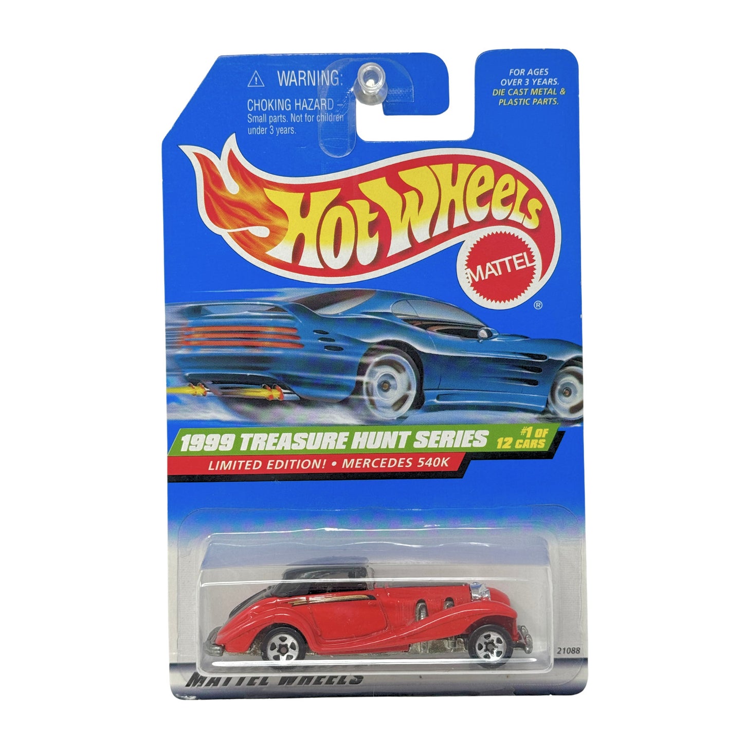 Hot Wheels Treasure Hunt 1999 Mercedes-Benz 540K 1:64 Diecast