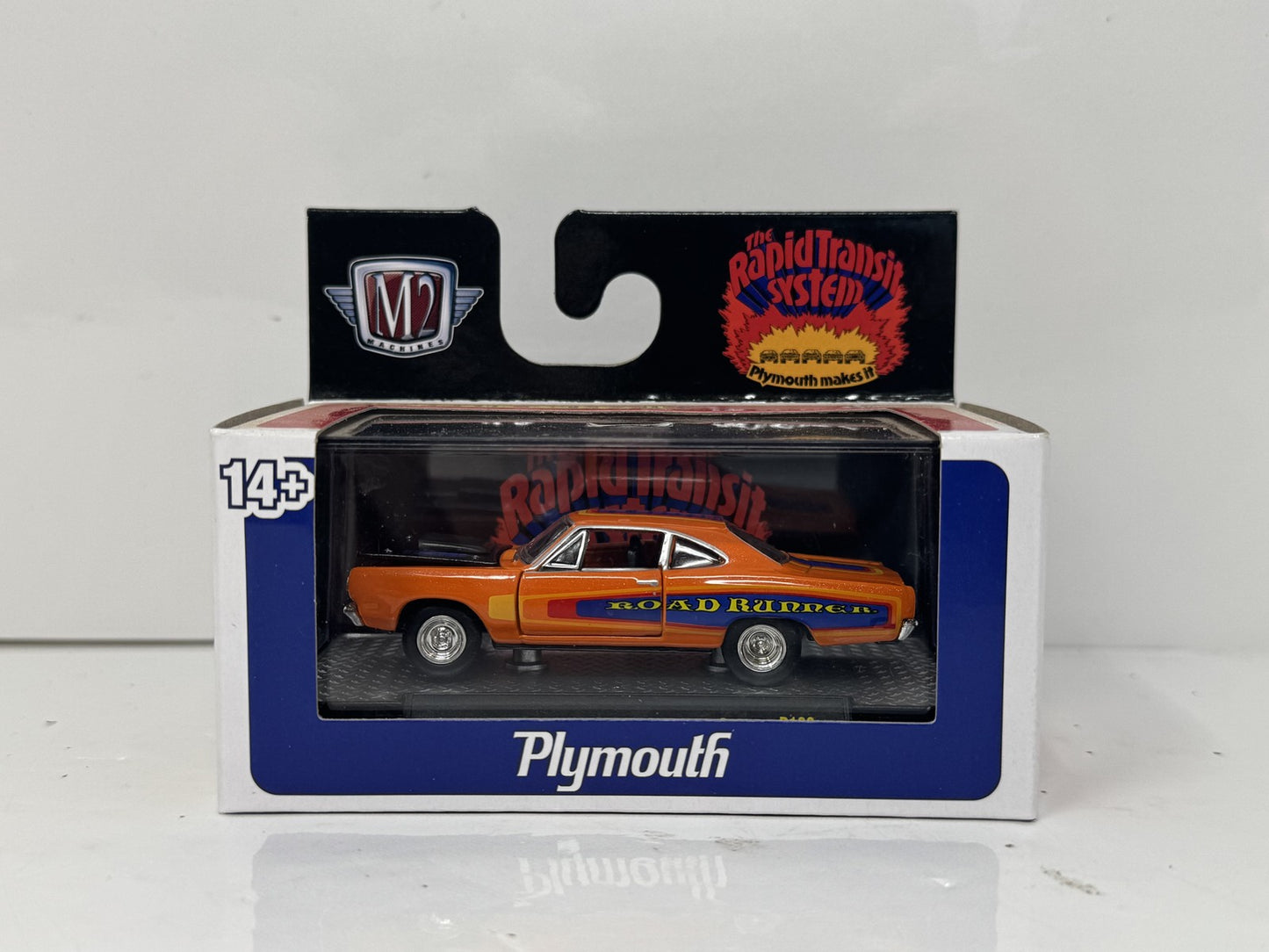 M2 Machines 1969 Plymouth Road Runner HEMI 1:64 Diecast