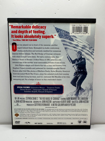 The Red Badge of Courage (DVD) Audie Murphy War