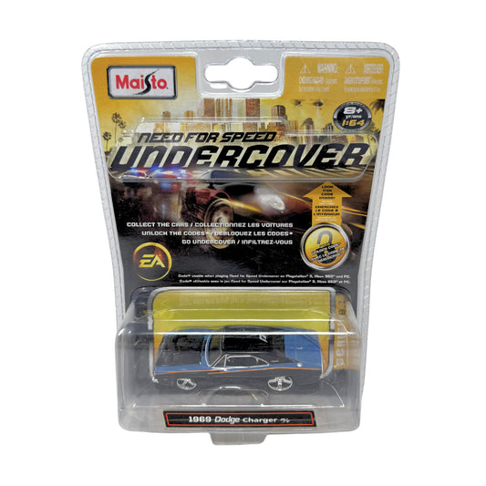 Maisto Need for Speed Undercover 1969 Dodge Charger RT 1:64 Diecast