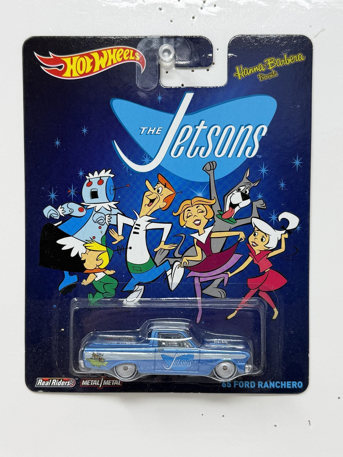 Hot Wheels The Jetsons 1965 Ford Ranchero 1:64 Diecast Real Riders