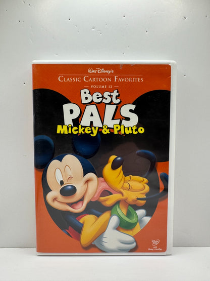 Classic Cartoon Favorites Vol 12 Mickey & Pluto (DVD) Kids Disney