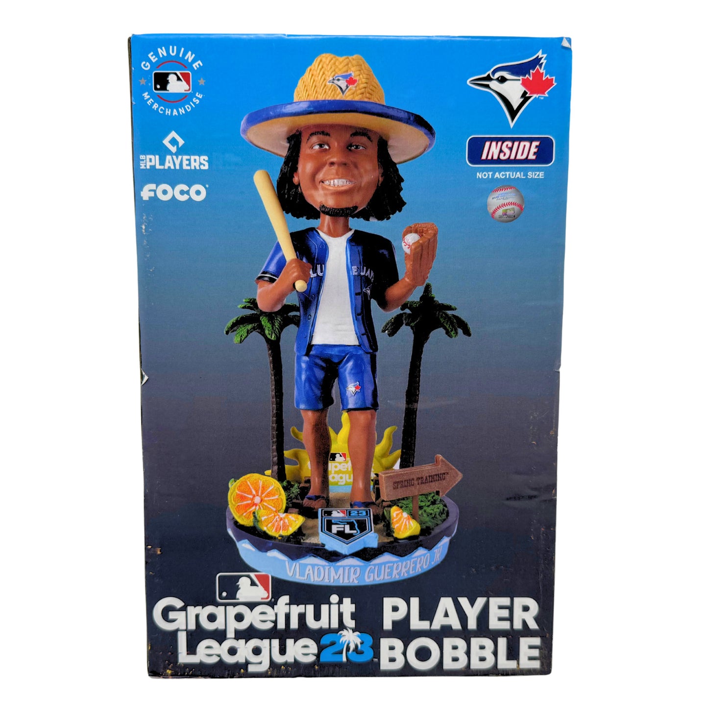 FOCO MLB Toronto Blue Jays Vladimir Guerrero Jr. Grapefruit League Bobblehead