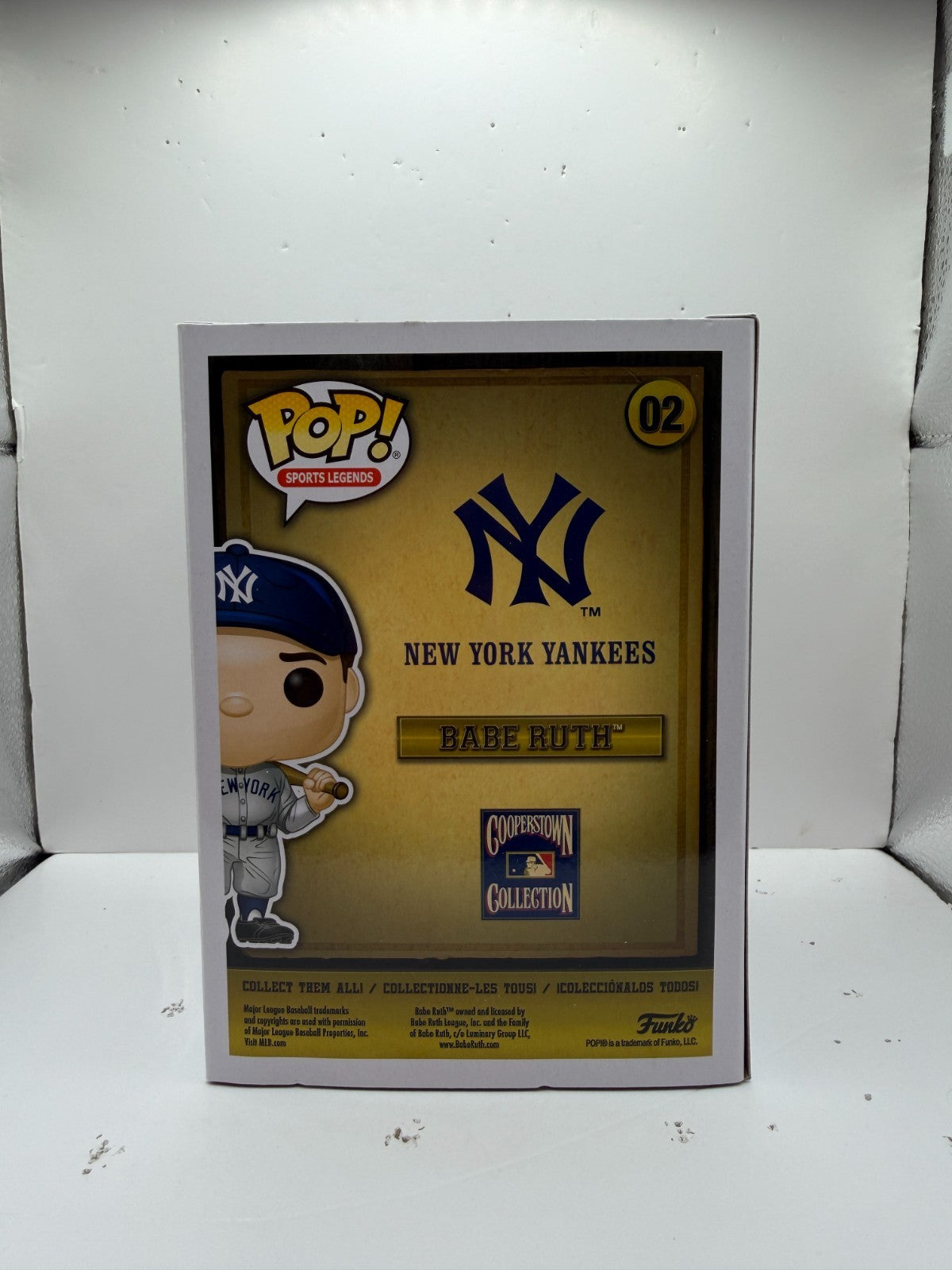 Funko Pop! Sports Legends New York Yankees #02 Babe Ruth Vinyl Figure