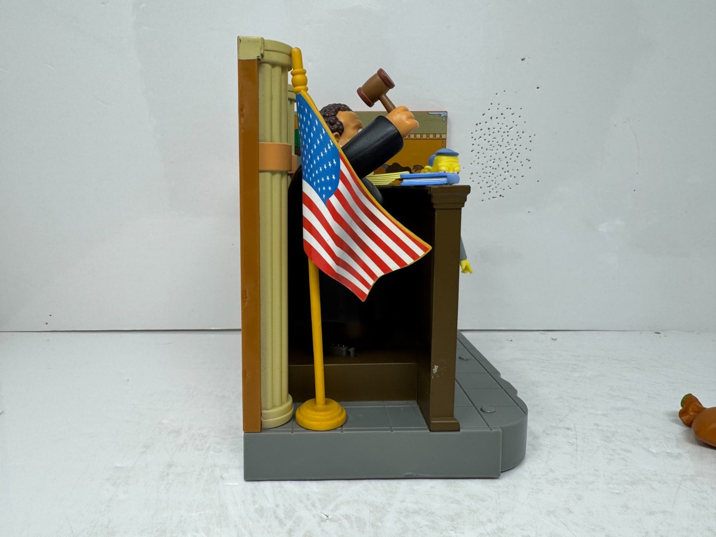 Simpsons World of Springfield Court Room Playmates Playset Diorama
