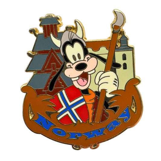 WDW Disney Goofy Norway Epcot World Showcase Trading Pin DC2S8