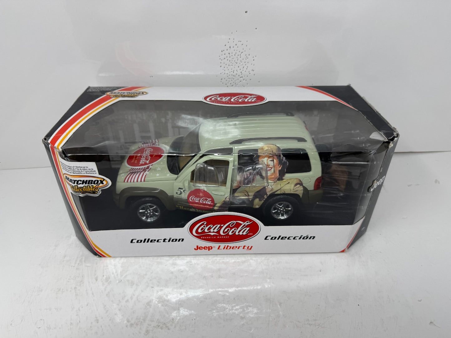 Matchbox Collectibles Coca-Cola 2002 Jeep Liberty 1:18 Diecast
