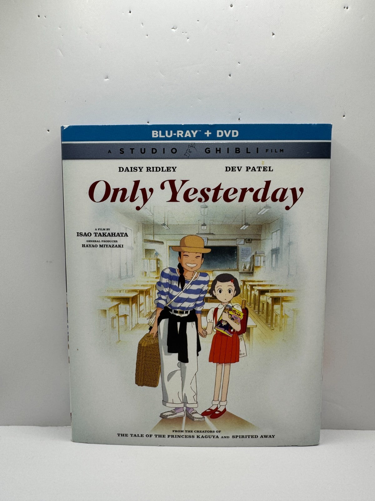 Only Yesterday (Blu-ray) Daisy Ridley Studio Ghibli Anime Drama