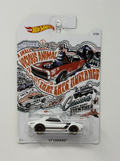 Hot Wheels A Small Vicious Animal That Eats Mustangs 1967 Camaro 1:64 Diecast
