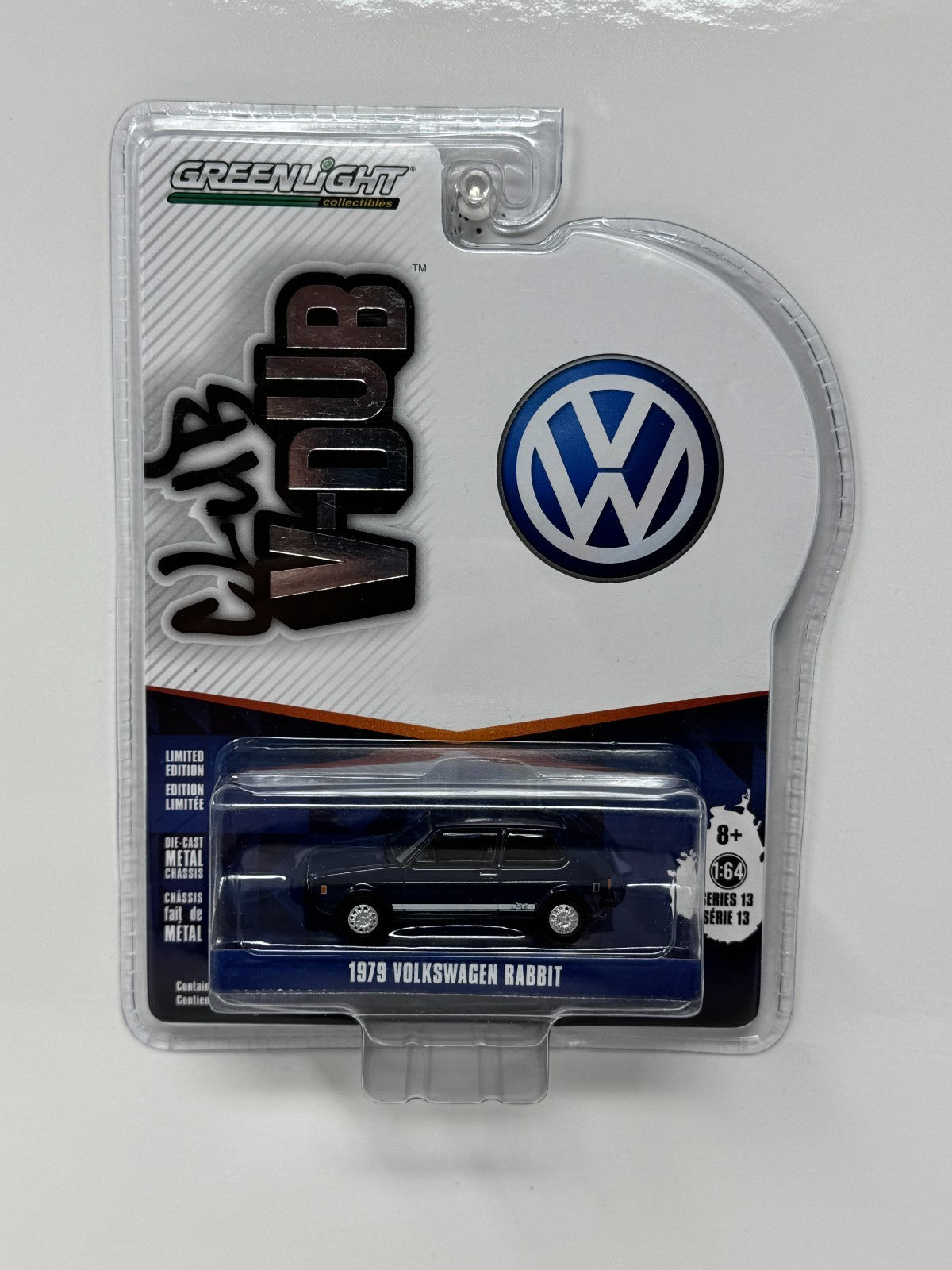 Greenlight Club V-Dub 1979 Volkswagen Rabbit 1:64 Diecast