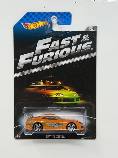 Hot Wheels Fast & Furious Toyota Supra 1:64 Diecast Orange