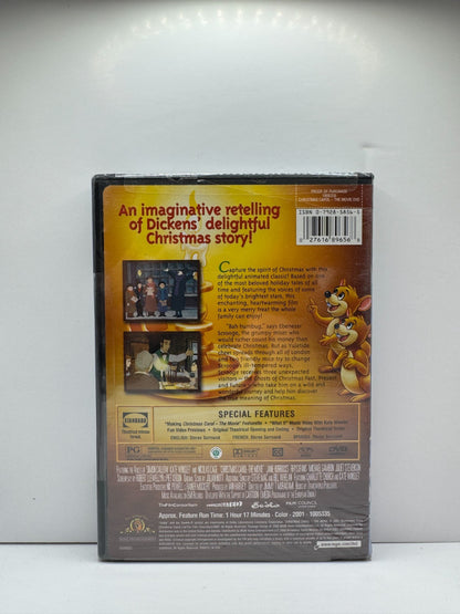 Christmas Carol The Movie (DVD) Kate Winslet Animation Sealed