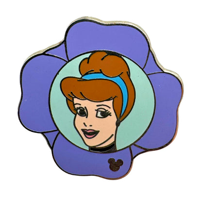WDW Disney Cinderella Princess Flowers Hidden Mickey Trading Pin DC1S11
