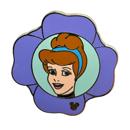 WDW Disney Cinderella Princess Flowers Hidden Mickey Trading Pin DC1S11