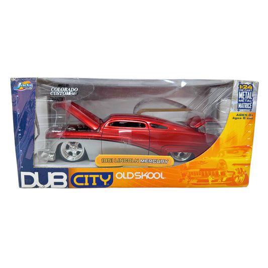 Jada Dub City OldSkool 1951 Lincoln Mercury 1:24 Diecast Colorado Custom Wheels