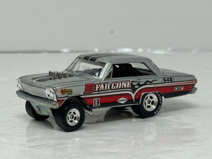 Hot Wheels Drag Strip Demons 1963 Chevy Nova Gasser AWB Snake Eyes 1:64 Diecast
