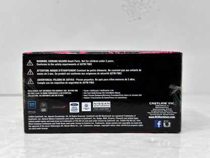 M2 Machines Pink Chrome Series 1959 Volkswagen Double Cab Truck 1:64 Diecast