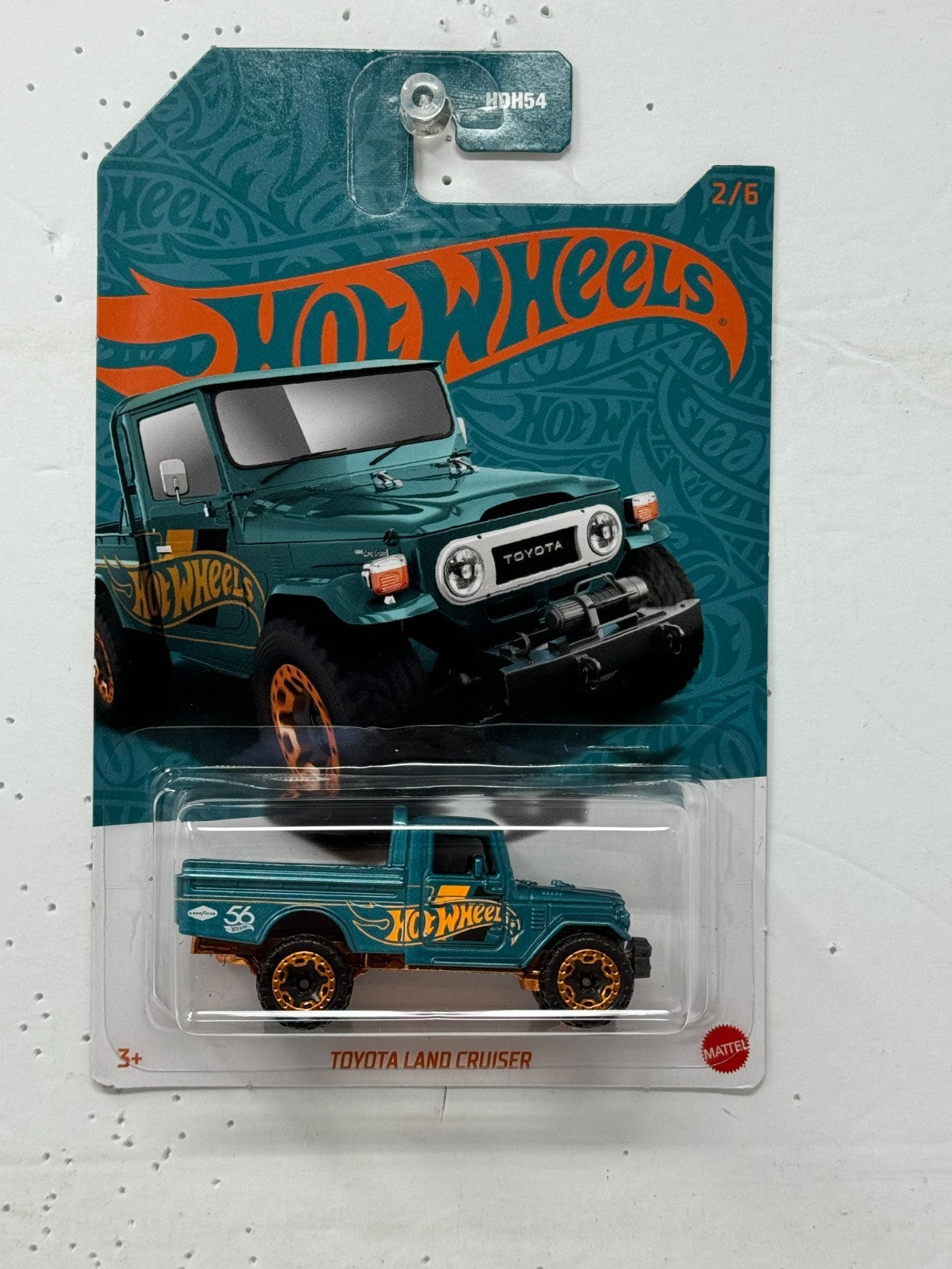 Hot Wheels Pearl and Chrome Toyota Land Cruiser 1:64 Diecast
