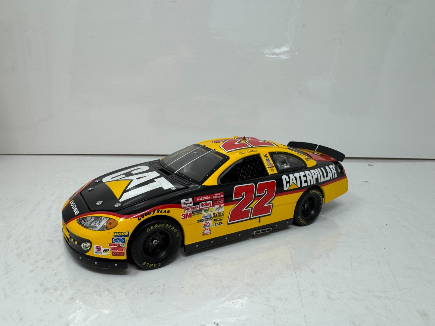 Racing Champions Nascar #22 Ward Burton Caterpillar Dodge Ertl 1:24 Diecast