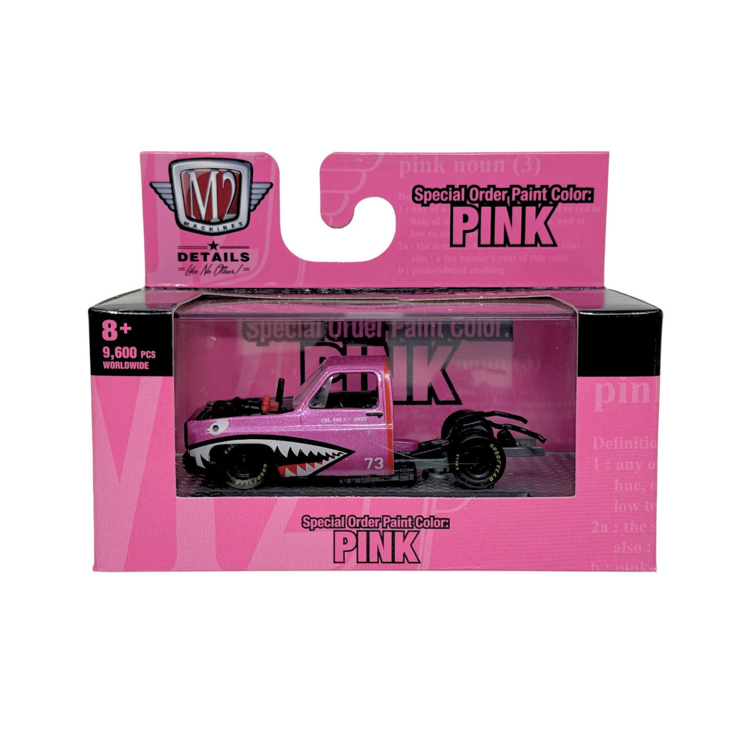 M2 Machines Special Order Pink 1973 Chevrolet Cheyenne Super 10 1:64 Diecast