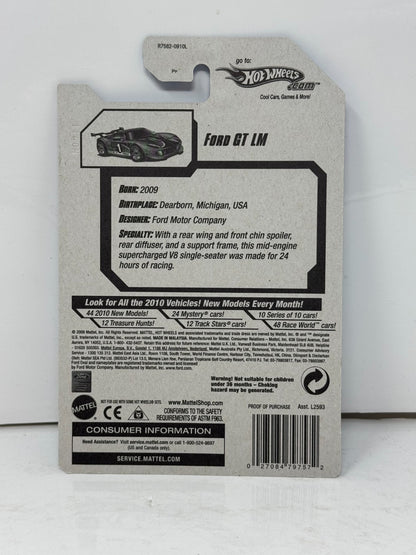 Hot Wheels Racing Ford GT LM 1:64 Diecast Factory Sealed Green