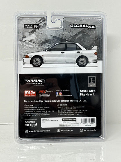 Tarmac Works MiJo Exclusive Mitsubishi Lancer RS Evolution III 1:64 Diecast