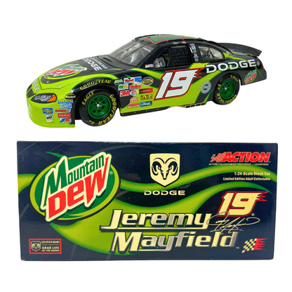 Action NASCAR Jeremy Mayfield #19 Mountain Dew 2004 Dodge Intrepid 1:24 Diecast