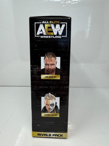 Jazwares AEW Unrivaled Rivals Pack Jon Moxley vs Darby Allin Action Figures