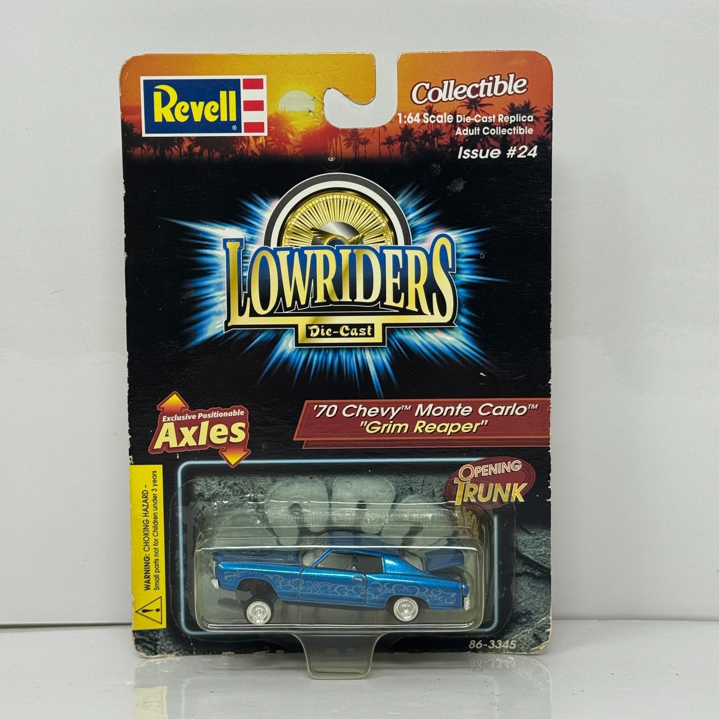 Revell Lowriders 1970 Chevrolet Monte Carlo Grim Reaper 1:64 Diecast