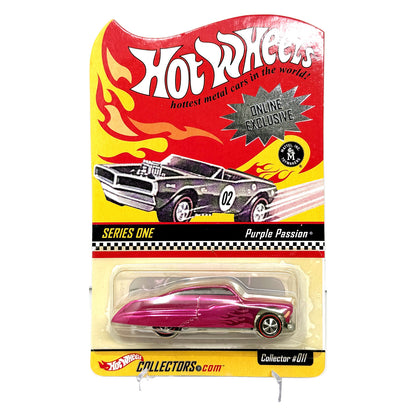 Hot Wheels Series One Purple Passion Online Exclusive 1:64 Diecast 3367/10000