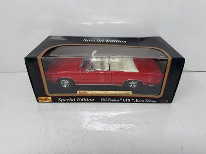 Maisto 1965 Pontiac GTO Hurst Edition Convertible Special Edition 1:18 Diecast