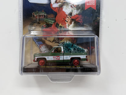 M2 Machines Coca-Cola Santa 1973 Chevrolet Cheyenne Super 10 CHASE 1:64 Diecast