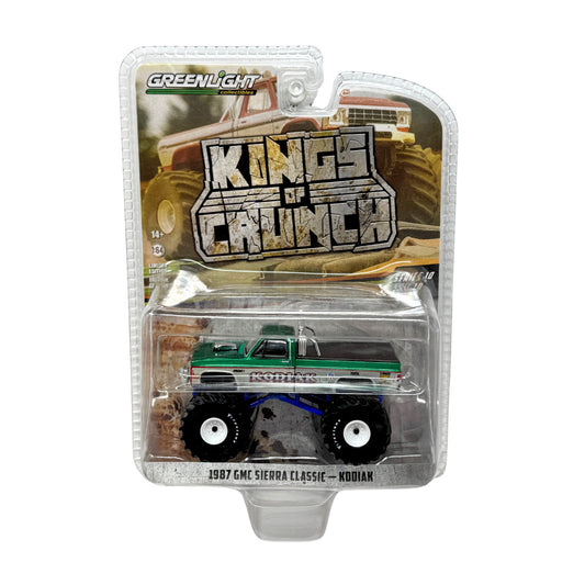 Greenlight Kings of Crunch 1987 GMC Sierra Classic Kodiak CHASE 1:64 Diecast